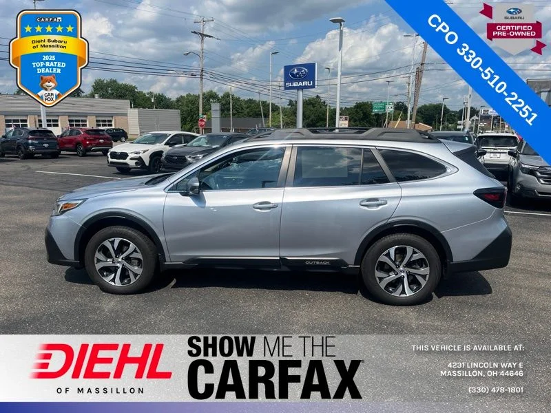 Used 2021 Silver Subaru Limited image 6