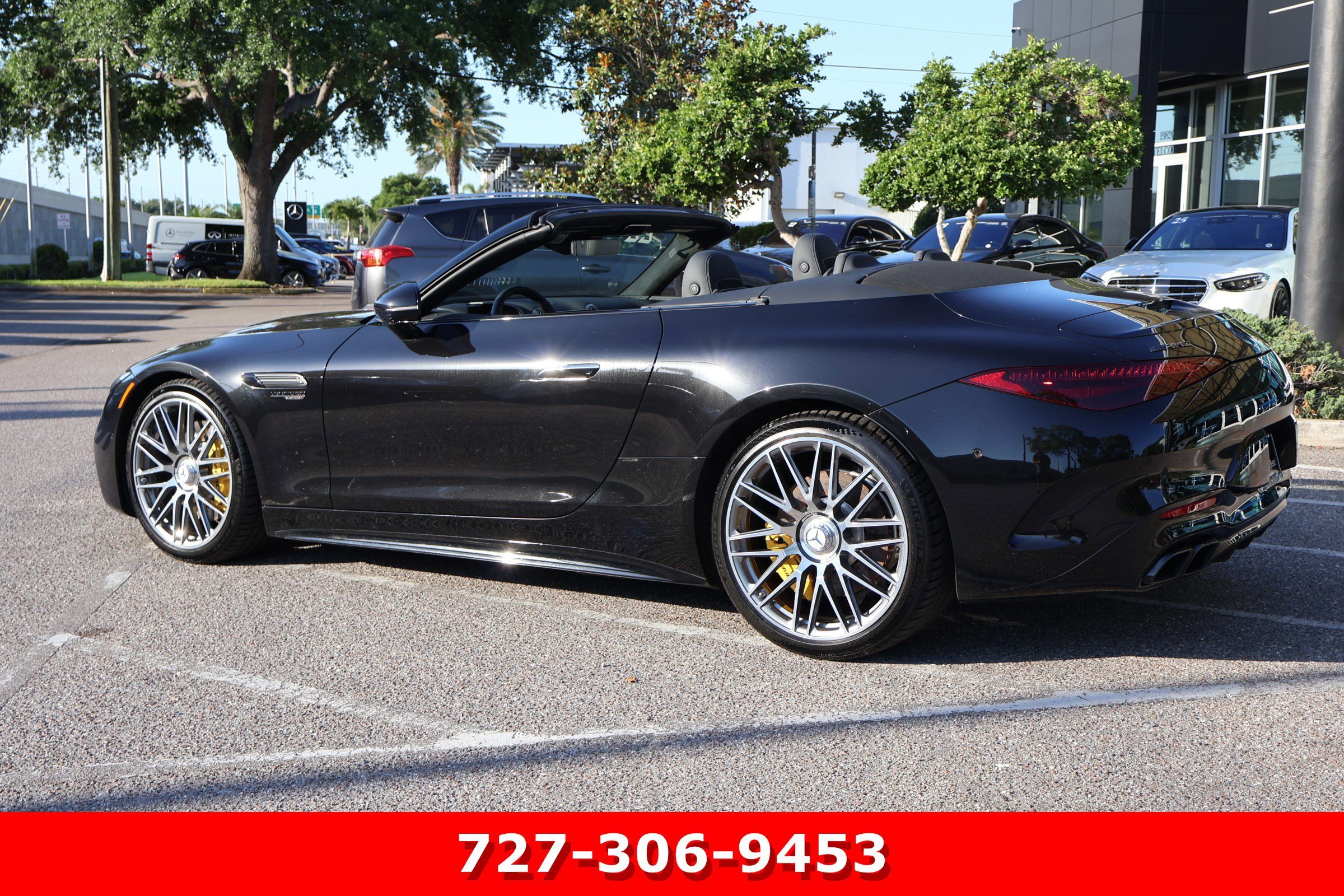 Certified Used 2022 Obsidian Black Metallic Mercedes-Benz AMG® SL 63 image 8