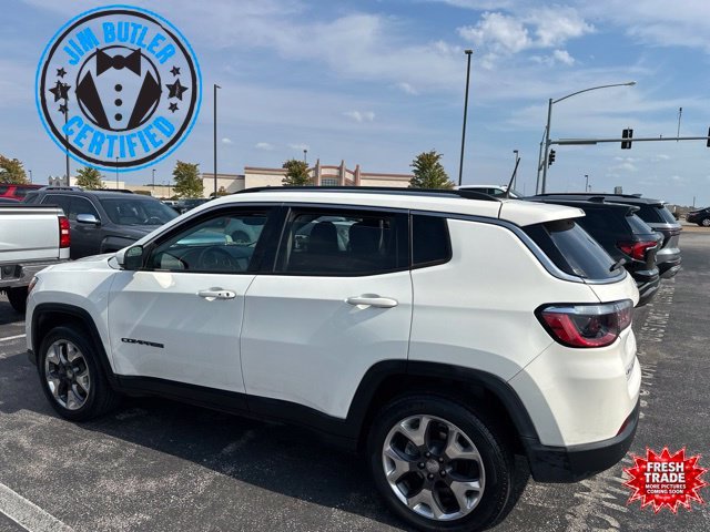 Used 2021 White Jeep Limited 4X4 image 1