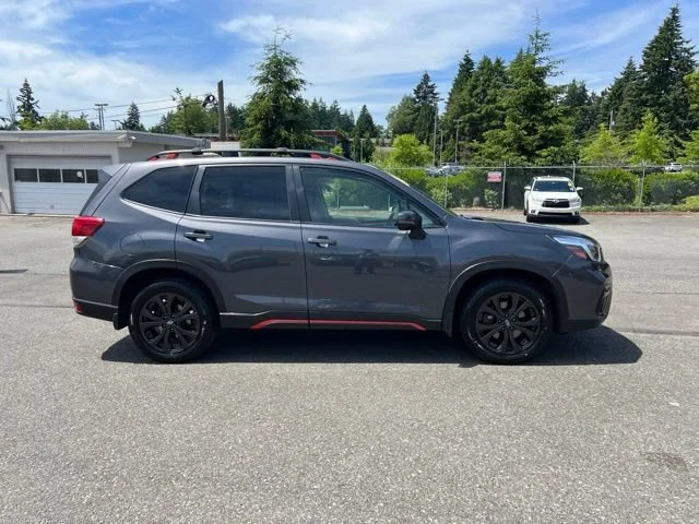 Used 2021 Magnetite Gray Metallic Subaru Sport image 8