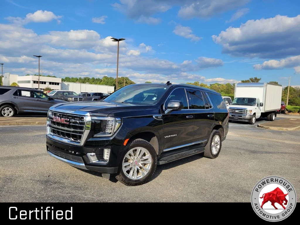 Used 2021 Black GMC SLT image 2