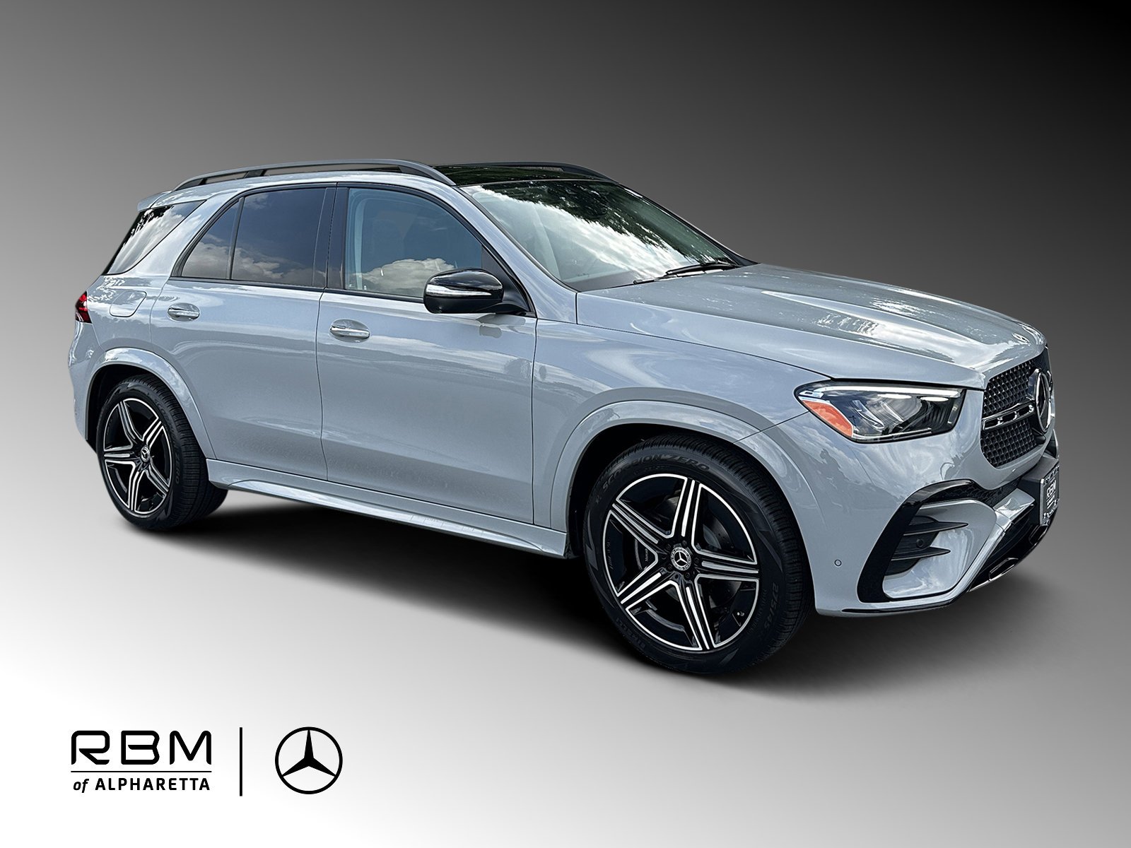 Certified Used 2025 Gray Mercedes-Benz GLE 350 image 1