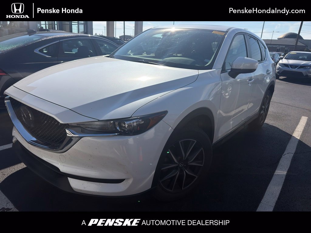 Used 2018 Snowflake White Pearl Mazda Touring image 1
