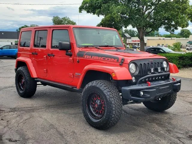 Used 2017 Jeep Wrangler Unlimited Rubicon Recon with VIN 1C4BJWFG3HL746711 for sale in Corunna, MI