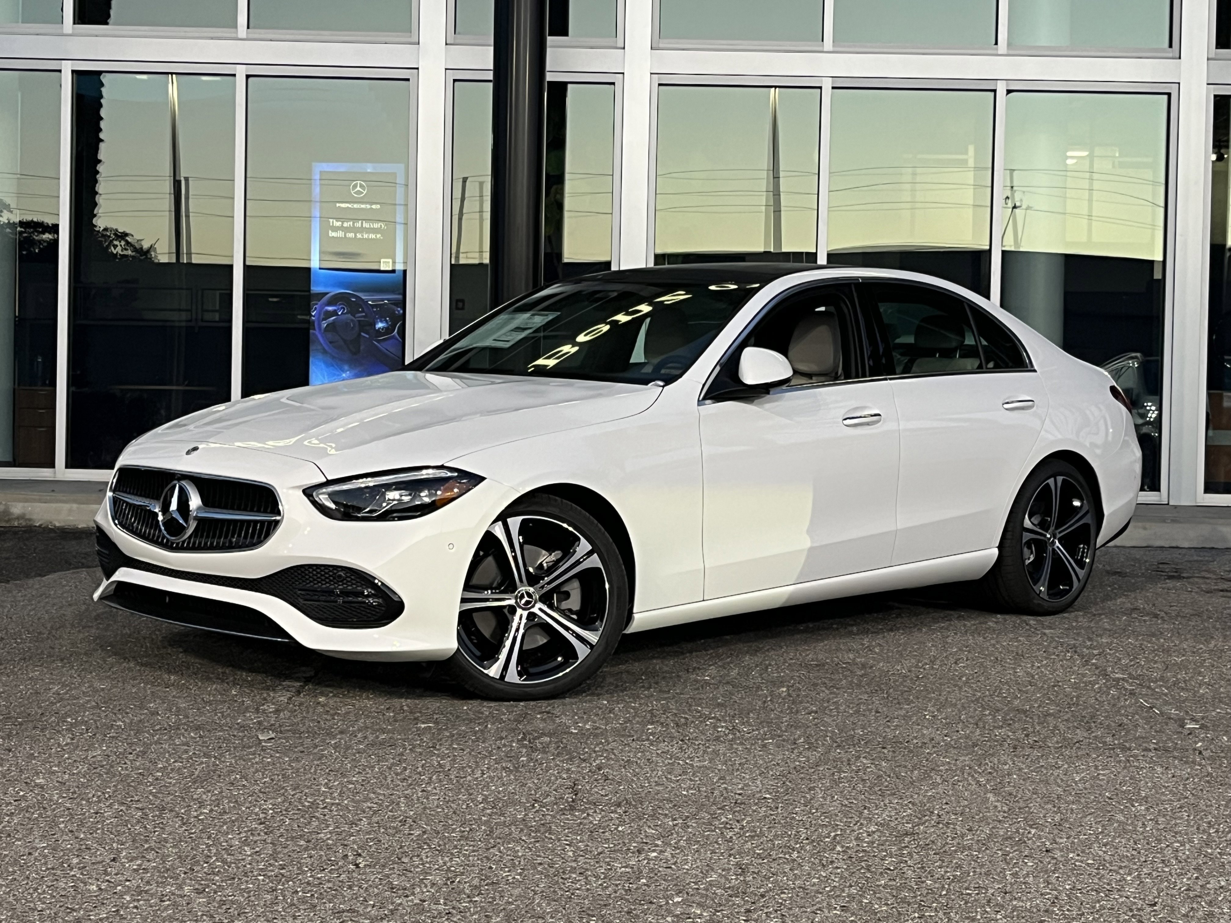 New 2026 POLAR WHITE Mercedes-Benz C 300 image 2