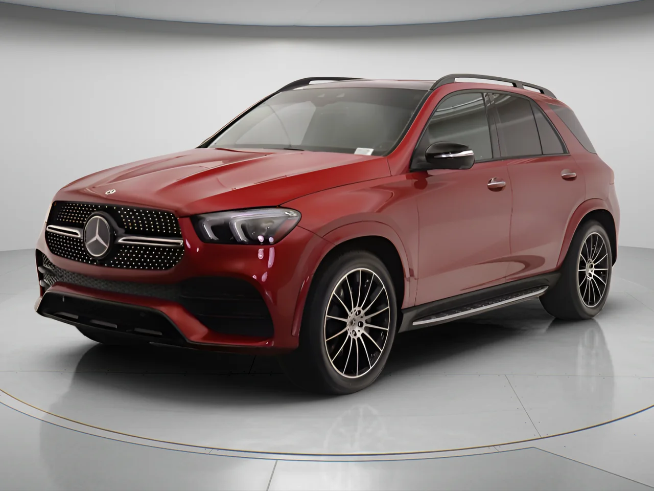 Certified Used 2023 Red Mercedes-Benz 450 4MATIC® AMG® Line Pkg image 3