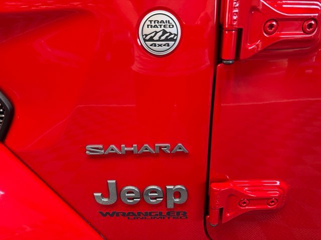 Certified Used 2020 Firecracker Red Clearcoat Jeep Unlimited Sahara image 20