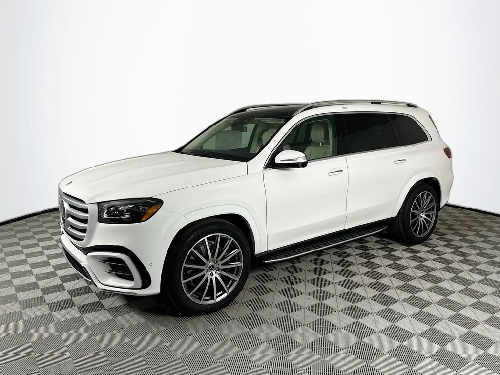 New 2026 Polar White Mercedes-Benz GLS 450 image 3