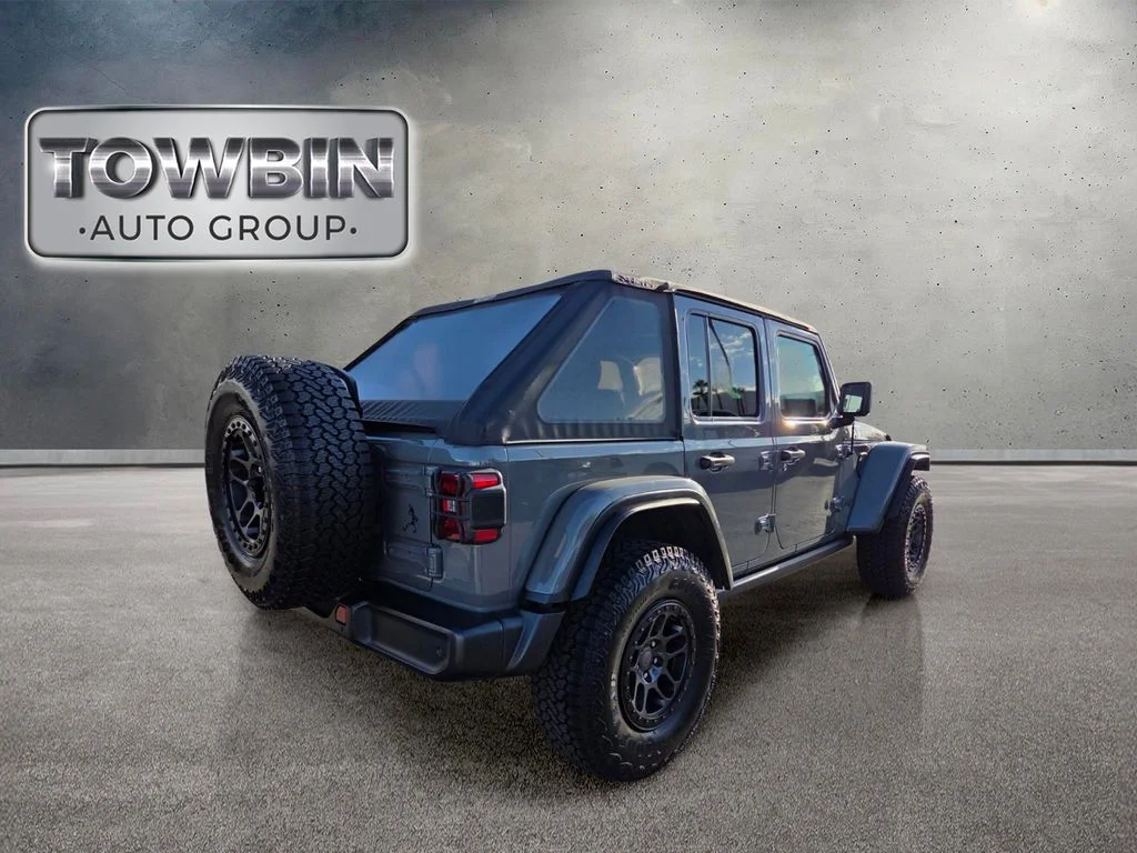 Used 2021 Gray Jeep Unlimited Rubicon image 4