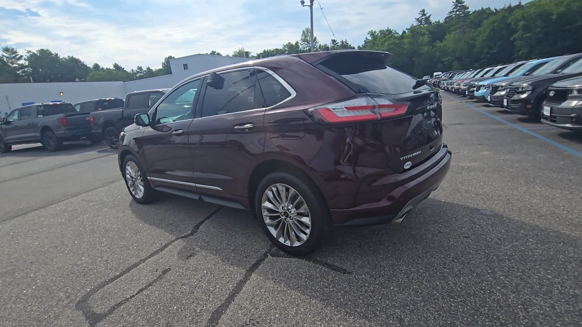 Used 2024 Burgundy Ford Titanium image 18