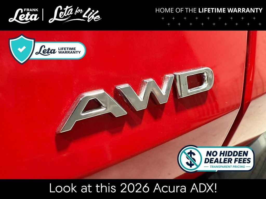 New 2026 Milano Red Acura w/A-Spec Package image 8