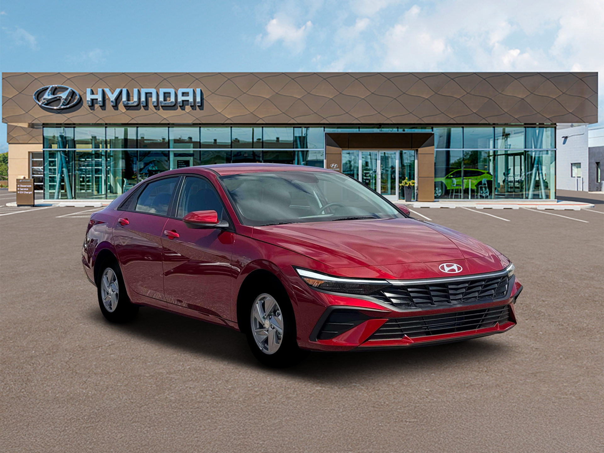 New 2026 Red Hyundai SE image 9