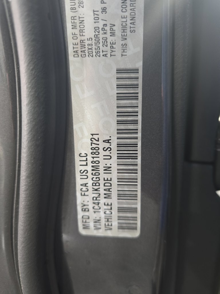 Used 2021 Gray Jeep Limited image 26