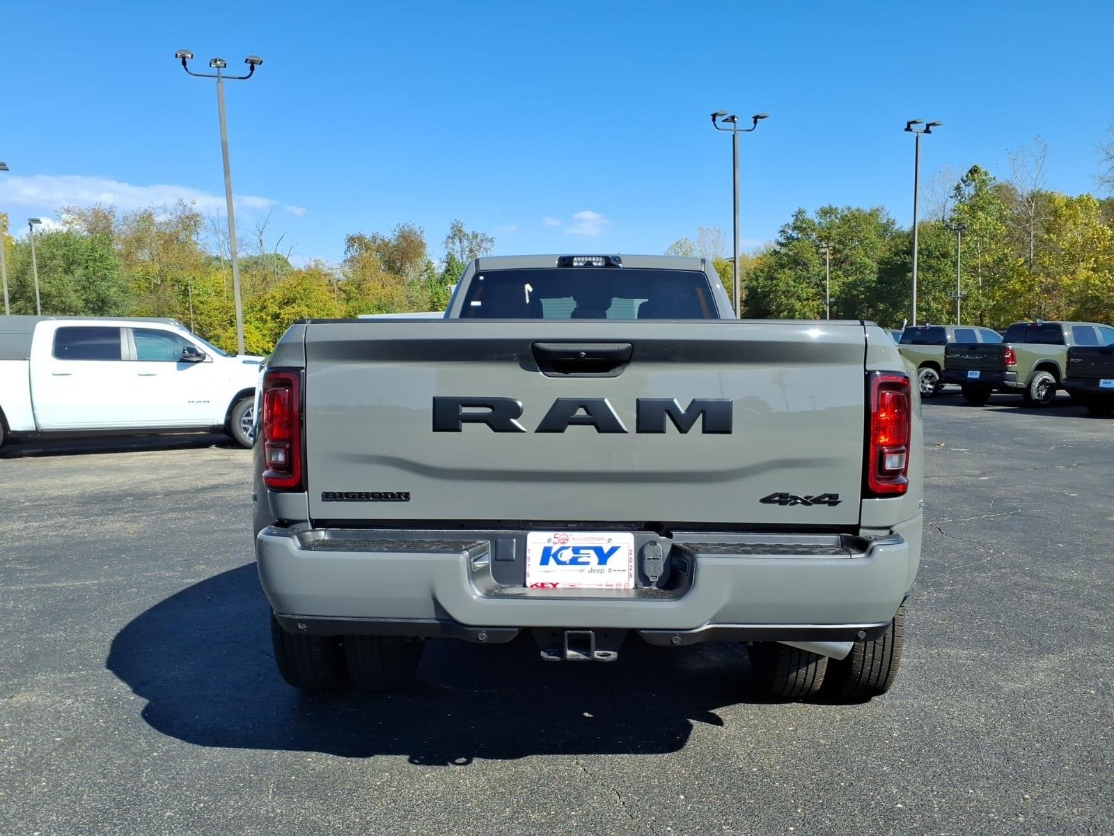 New 2027 Ceramic Gray Clear-Coat Exterior Paint RAM Big Horn image 6