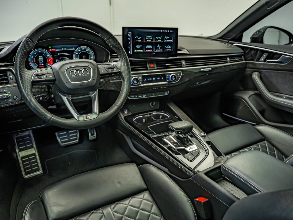 Used 2023 Java Green Metallic Audi Premium Plus image 35