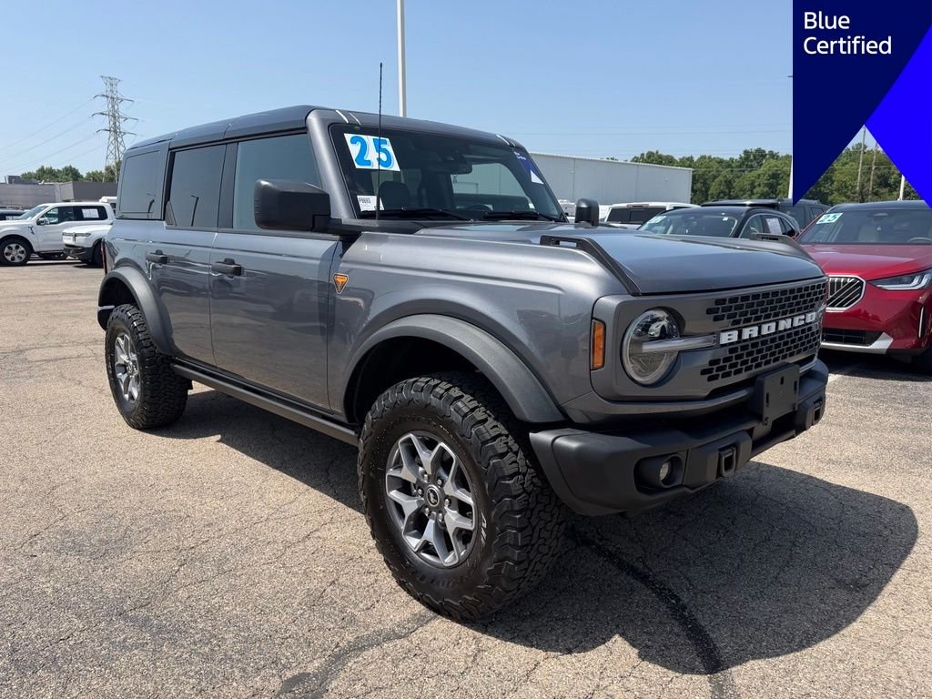 Used 2025 Gray Metallic Ford Badlands image 2