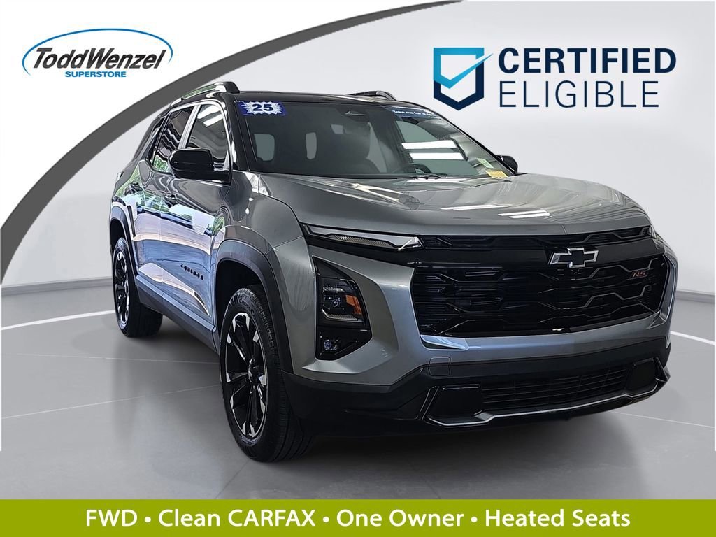 Certified Used 2025 Sterling Gray Metallic Chevrolet RS image 1