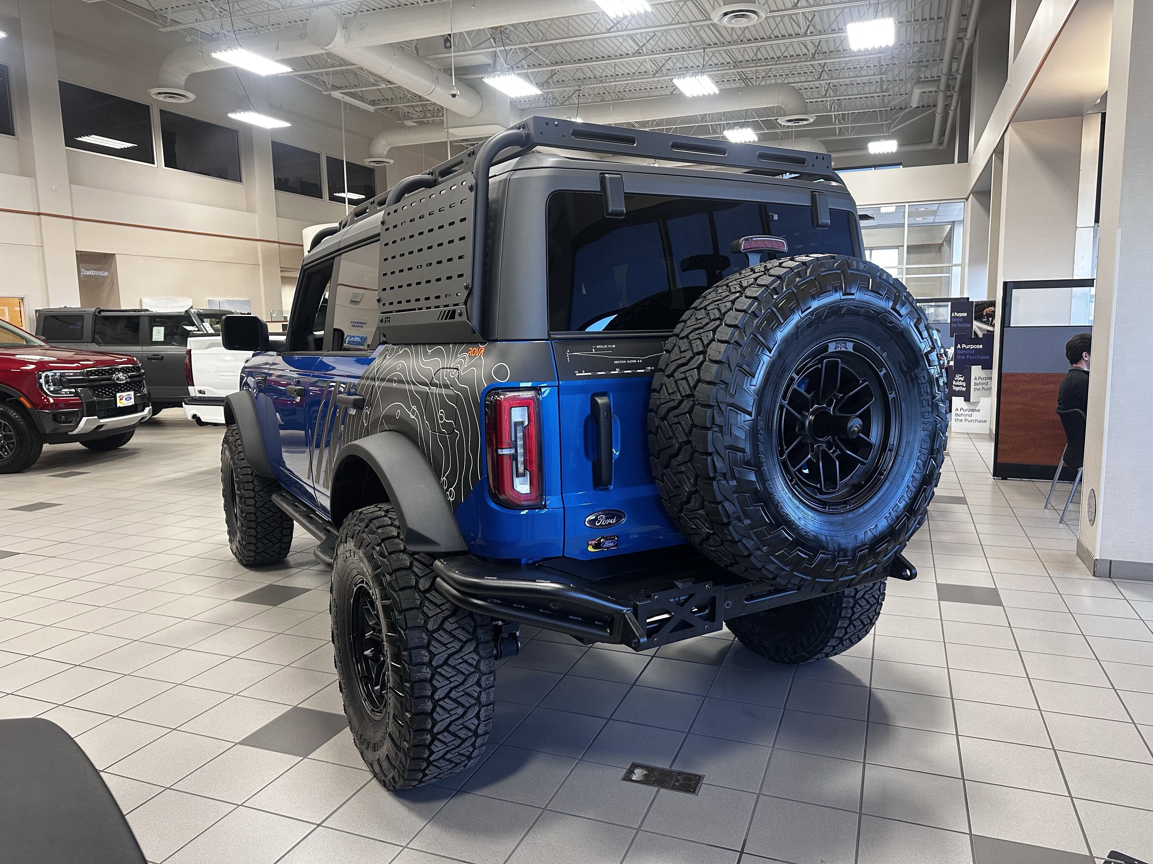 New 2025 Velocity Blue Metallic Ford RTR ROVR image 3