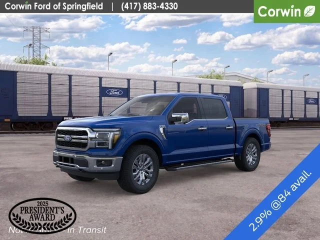 New 2026 Argon Blue Metallic Ford Lariat® image 1