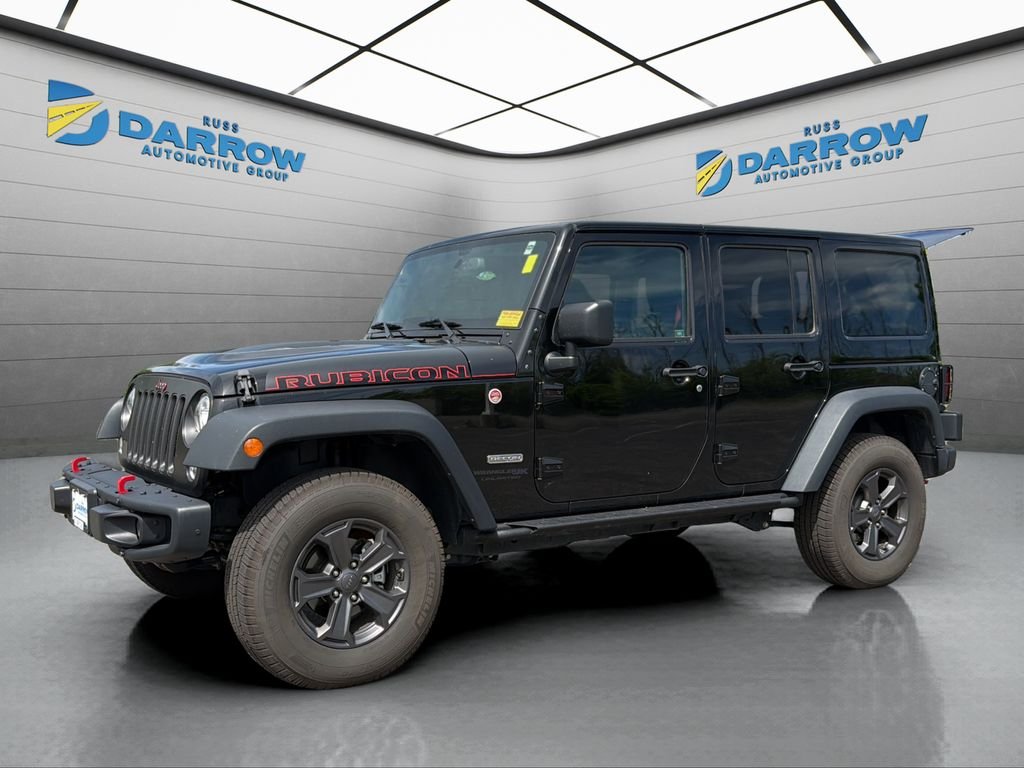 Used 2018 Black Jeep Unlimited Rubicon image 1