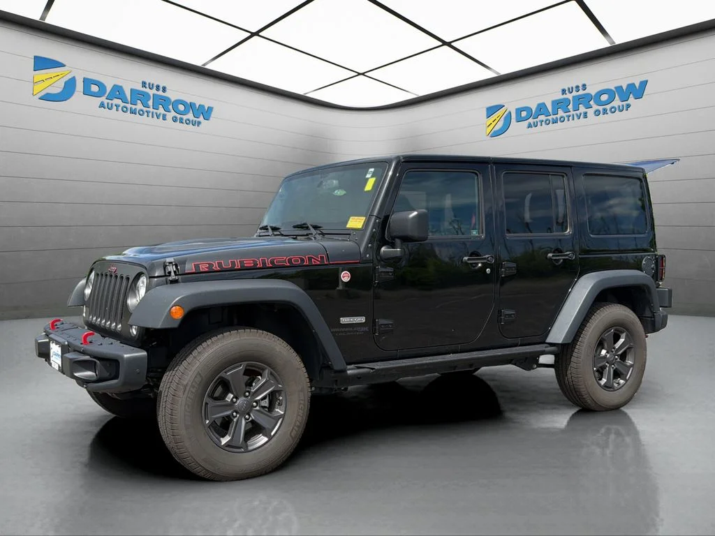 Used 2018 Black Jeep Unlimited Rubicon image 1