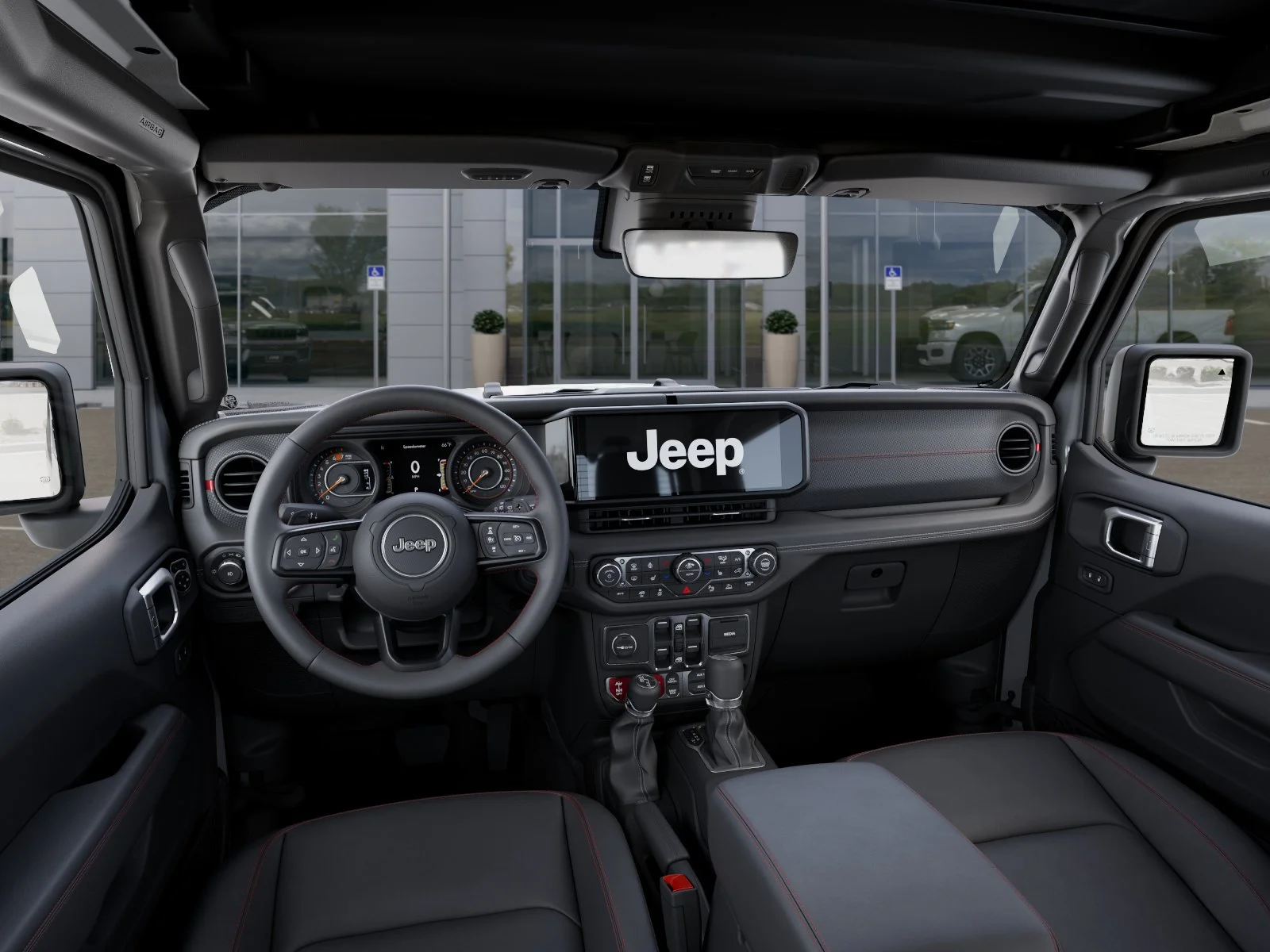New 2026 Bright White Clear-Coat Exterior Paint Jeep Moab 392 image 14