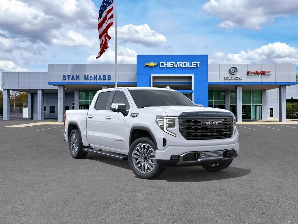 New 2026 Glacier White Tricoat GMC Denali Ultimate image 1