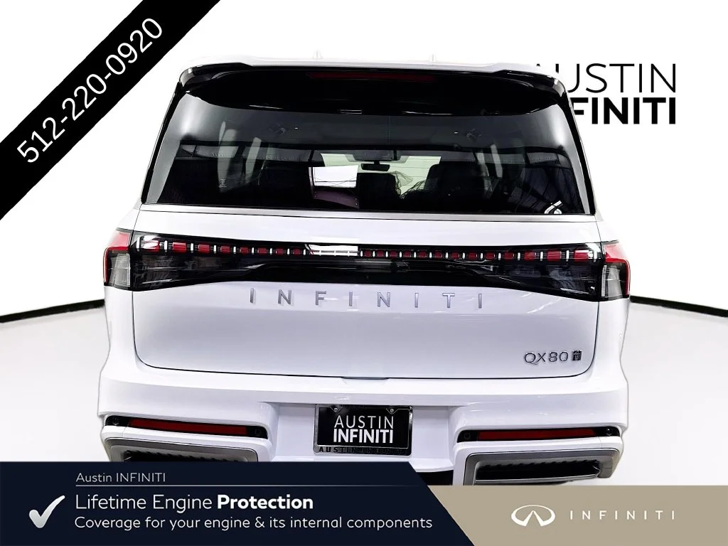 New 2027 RADIANT WHITE INFINITI LUXE image 8
