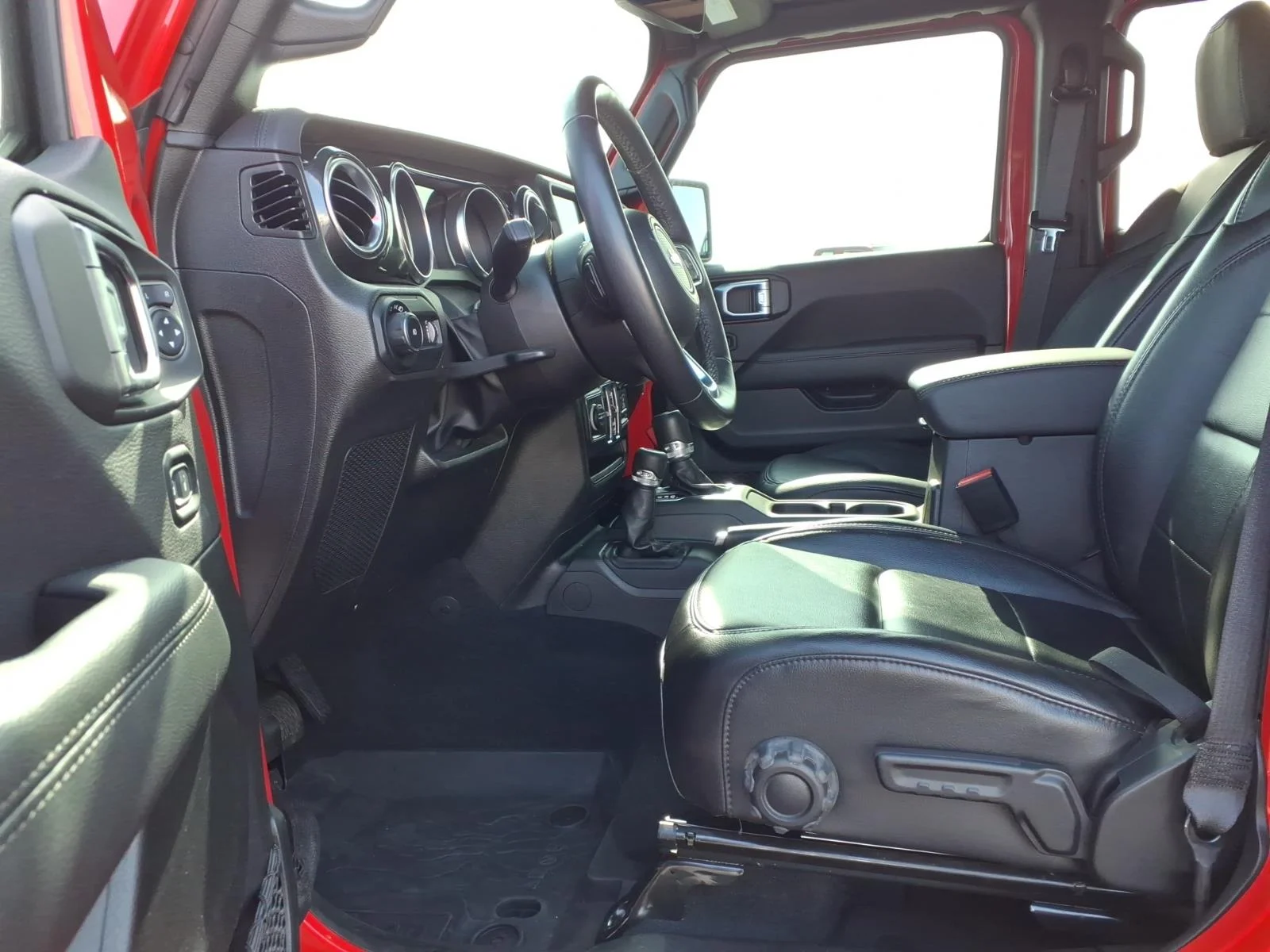 Used 2023 Firecracker Red Clear Coat Jeep Sahara image 19