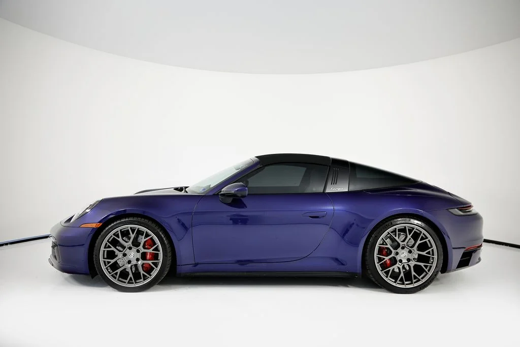 Used 2024 Blue Porsche Targa 4S image 2