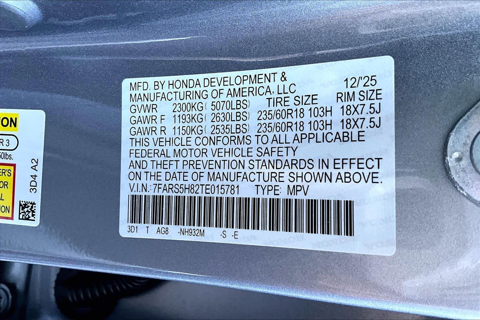 Certified Used 2026 Solar Silver Metallic Honda Sport-L image 33