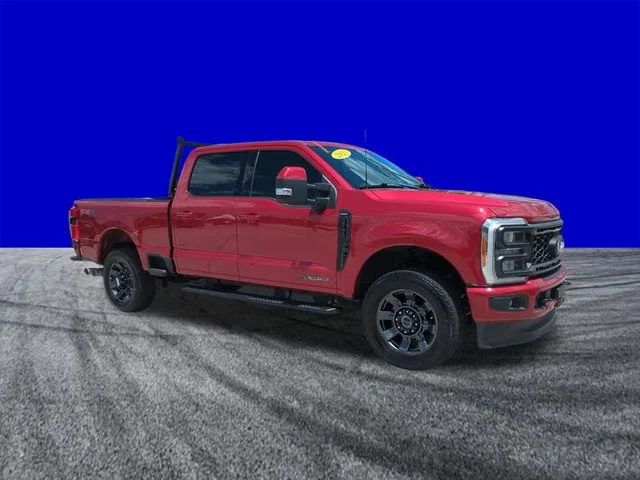 Certified Used 2023 Rapid Red Metallic Tinted Clearcoat Ford Lariat image 2