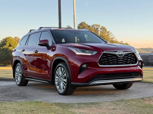 Used 2022 Red Toyota Platinum image 1