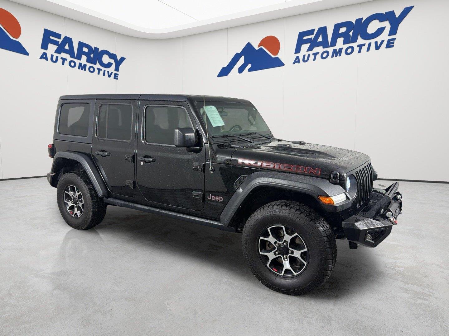 Used 2021 Black Clearcoat Jeep Unlimited Rubicon image 4