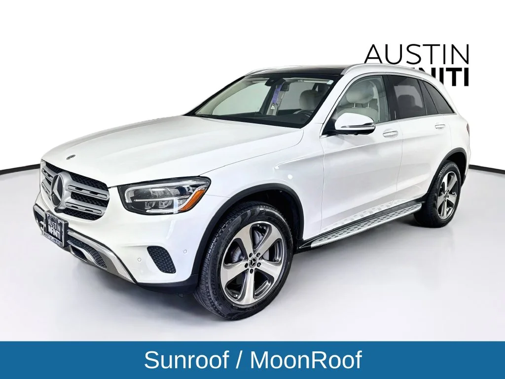 Used 2021 White Mercedes-Benz GLC 300 image 3