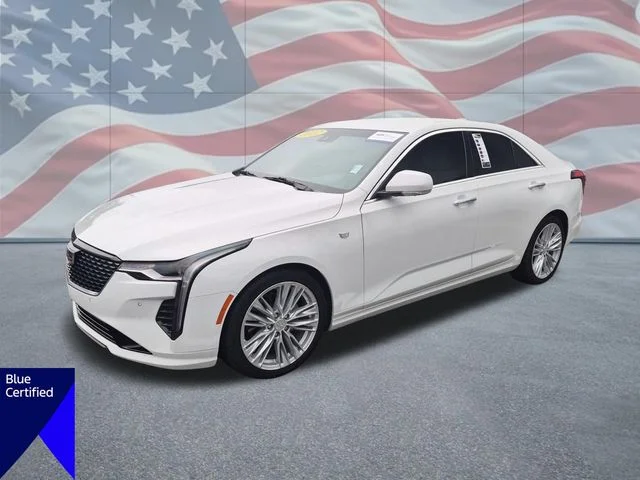 Used 2022 White Cadillac Premium Luxury image 7