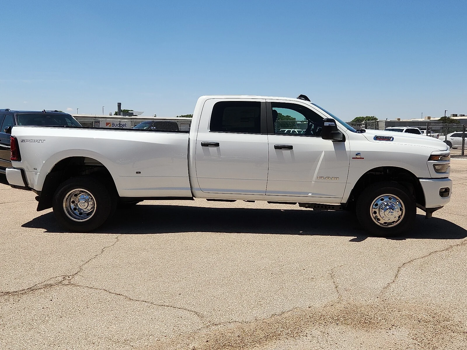 New 2026 Bright White Clear-Coat  Paint Ram LONE STAR CREW CAB 4X4 8