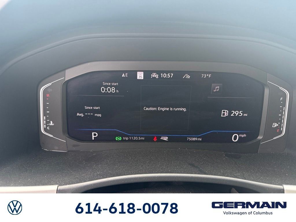 Used 2021 Blue Metallic Volkswagen 3.6L V6 SEL Premium R-Line image 25