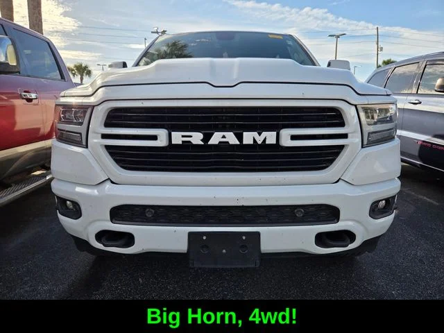 Used 2019 White Ram Big Horn/Lone Star image 2