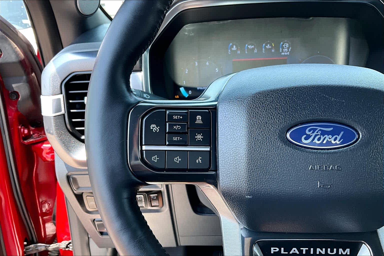 Used 2025 Rapid Red Metallic Tinted Clearcoat Ford Platinum image 23