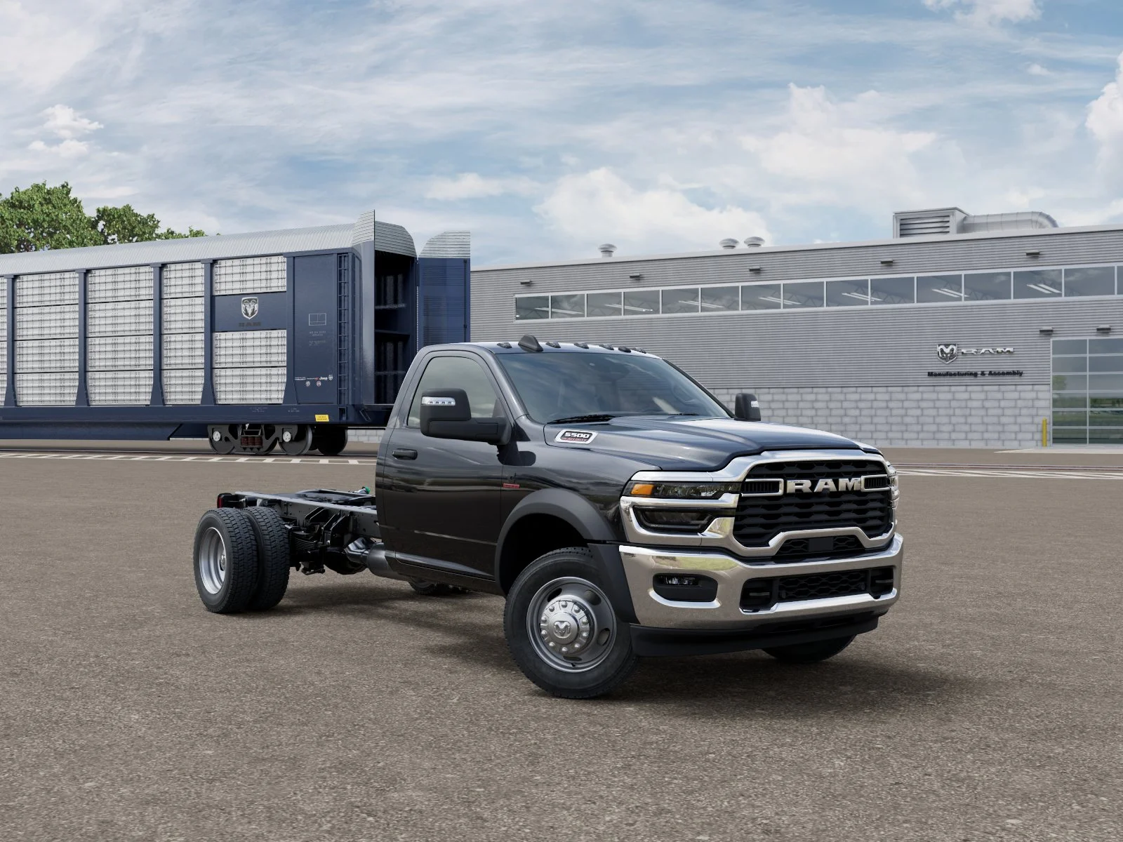 New 2026 Diamond Black Crystal Pearl-Coat Exterior Paint RAM  image 31