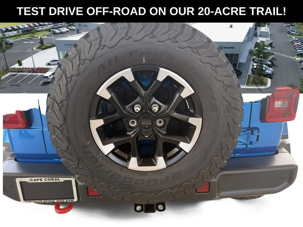 New 2026 Hydro Blue Pearl-Coat Exterior Paint Jeep Rubicon image 35