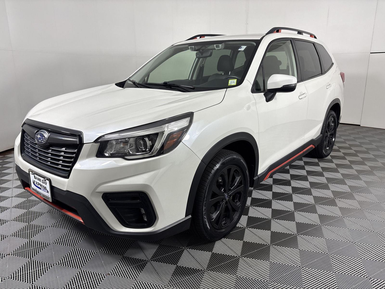 Used 2019 Crystal White Pearl Subaru Sport image 3