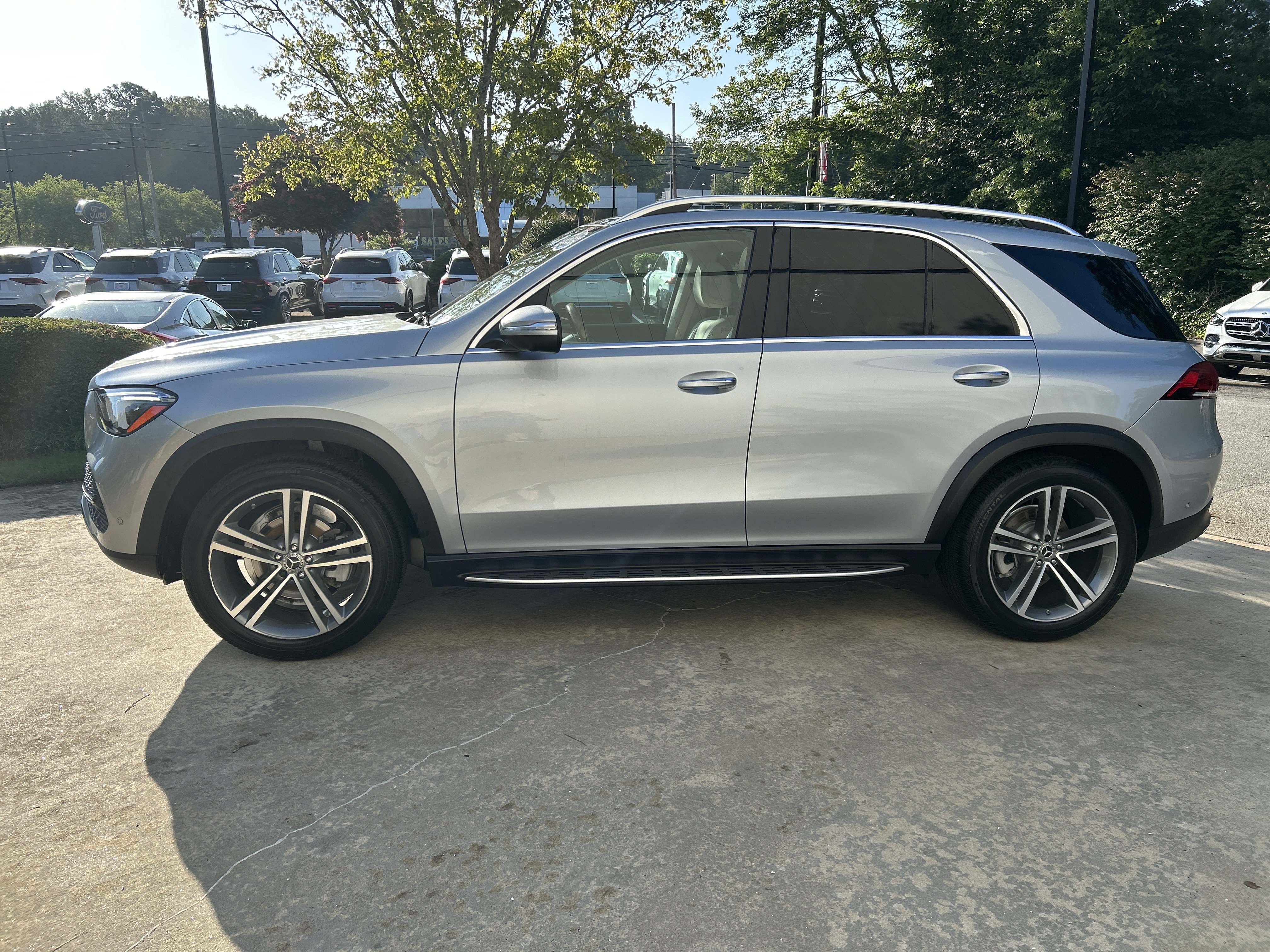 Certified Used 2022 Cirrus Silver Metallic Mercedes-Benz GLE 350 SUV image 13