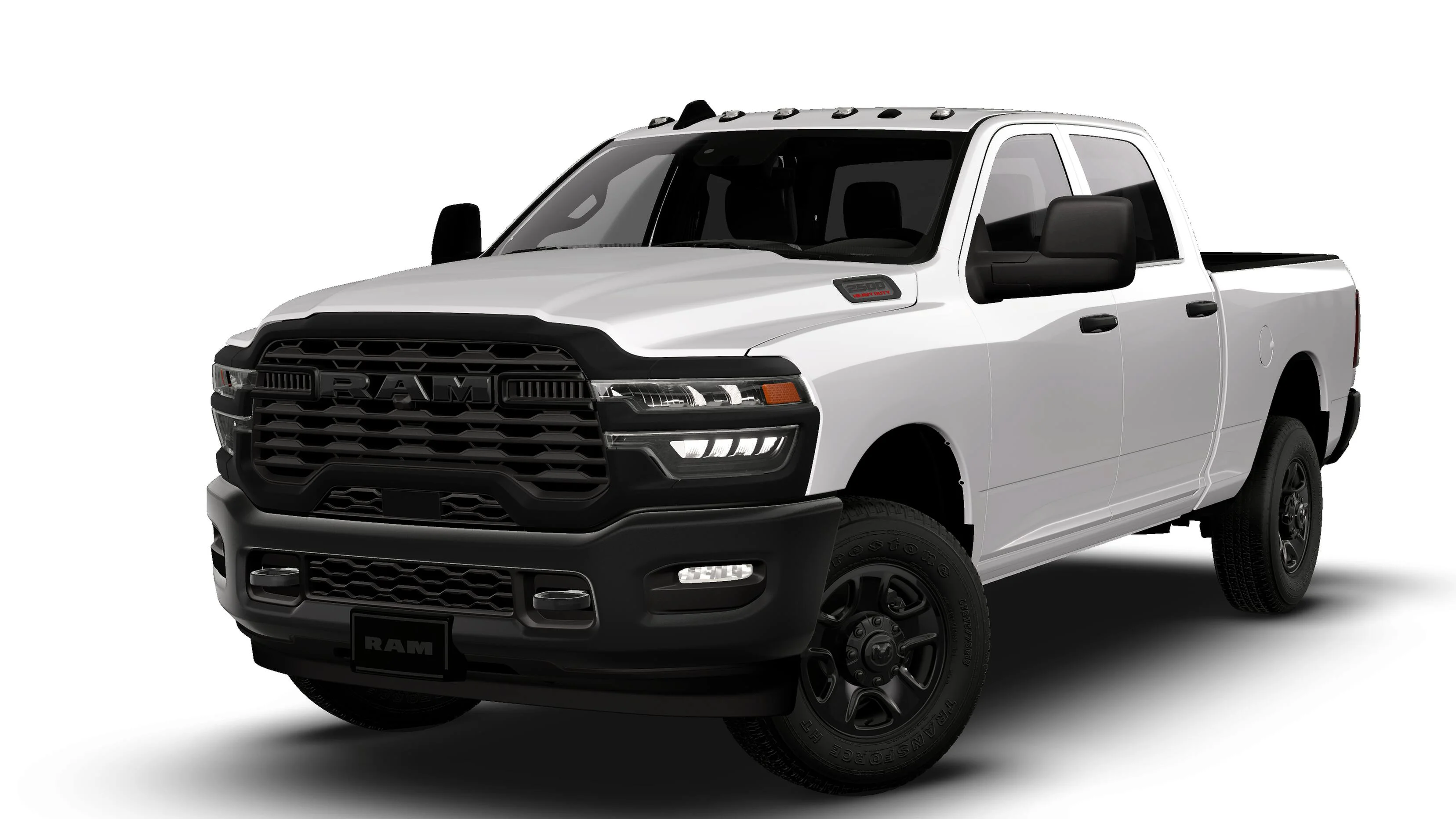 New 2026 Bright White Clear-Coat Exterior Paint RAM TRADESMAN image 13