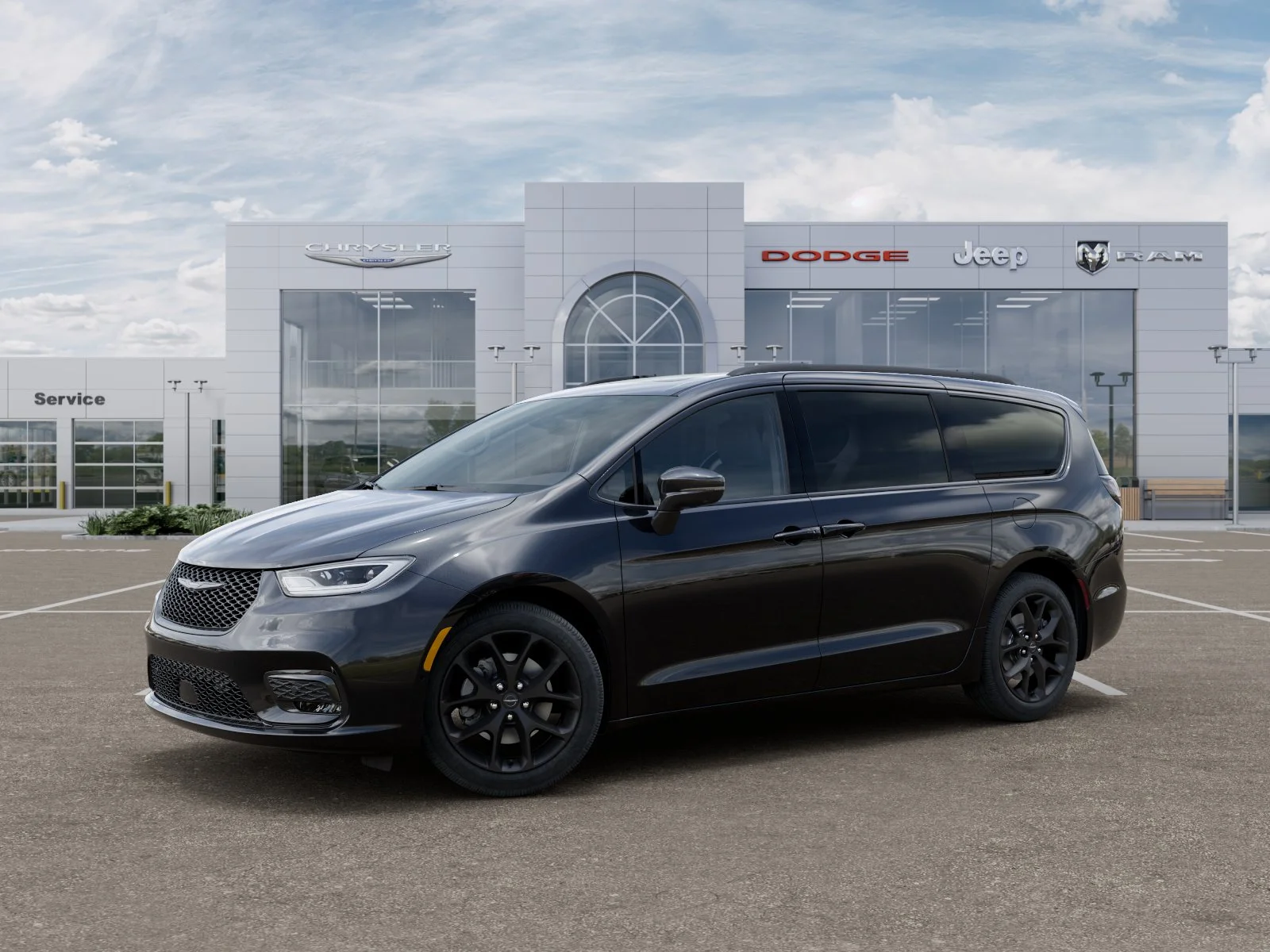 New 2026 Diamond Black Crystal Pearl-Coat Exterior Paint Chrysler Select image 33
