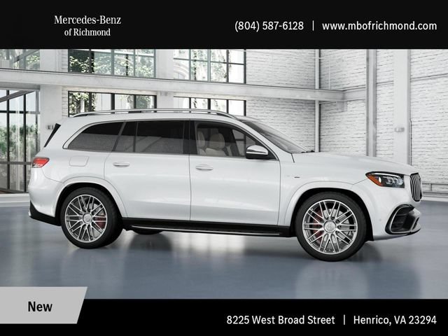 New 2026 MANUFAKTUR Moonlight White Metallic Mercedes-Benz AMG® GLS 63 4MATIC+ SUV image 56