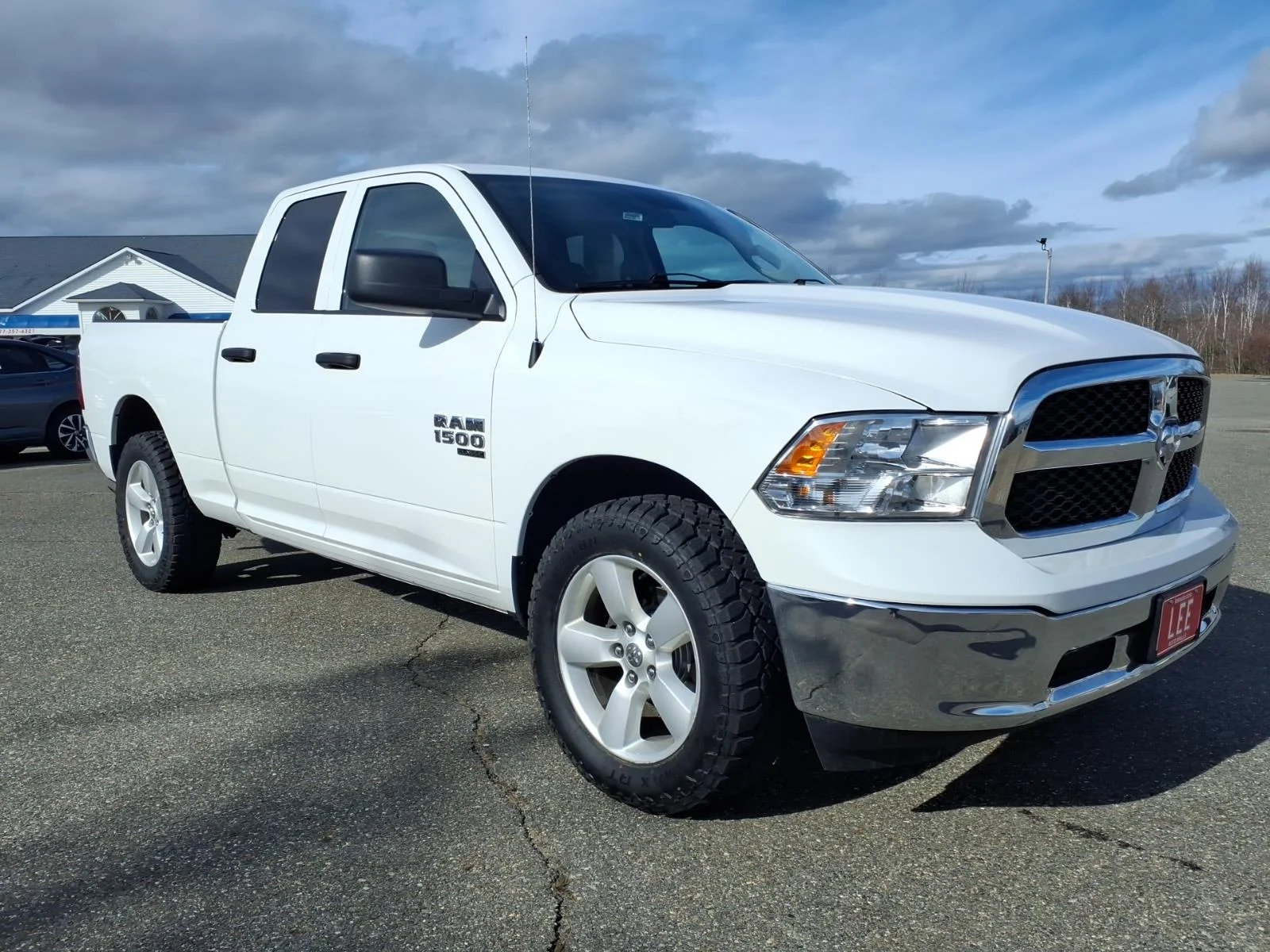 Used 2024 Bright White Clearcoat Ram SLT image 4