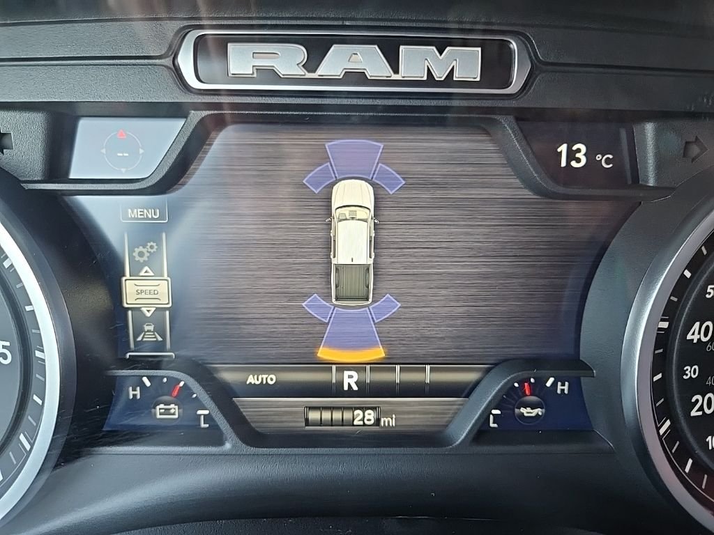 New 2026 Bright White Clear-Coat Exterior Paint RAM Laramie image 66