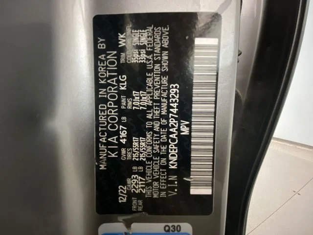 Used 2023 Gray Kia LX image 26